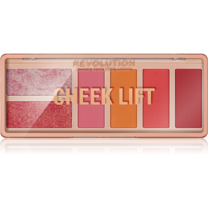 Makeup Revolution Cheek Lift blusher palette shade Pink Energy 6x1,8 g
