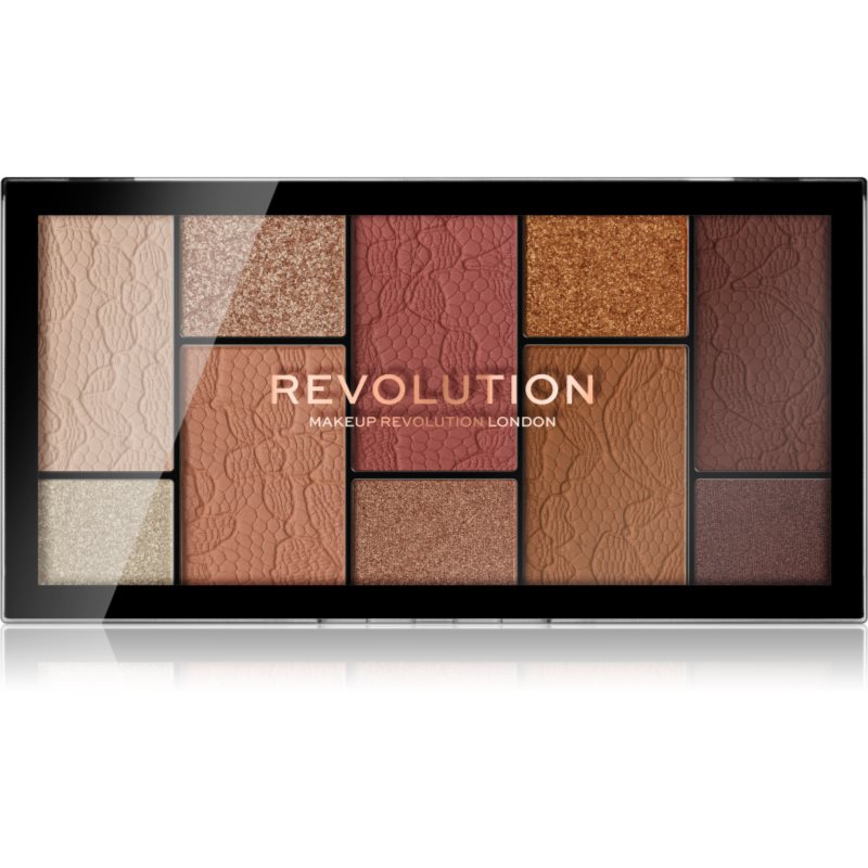 Makeup Revolution Reloaded Palett för ögonskugga Skugga Neutral Charm 24,5 g female