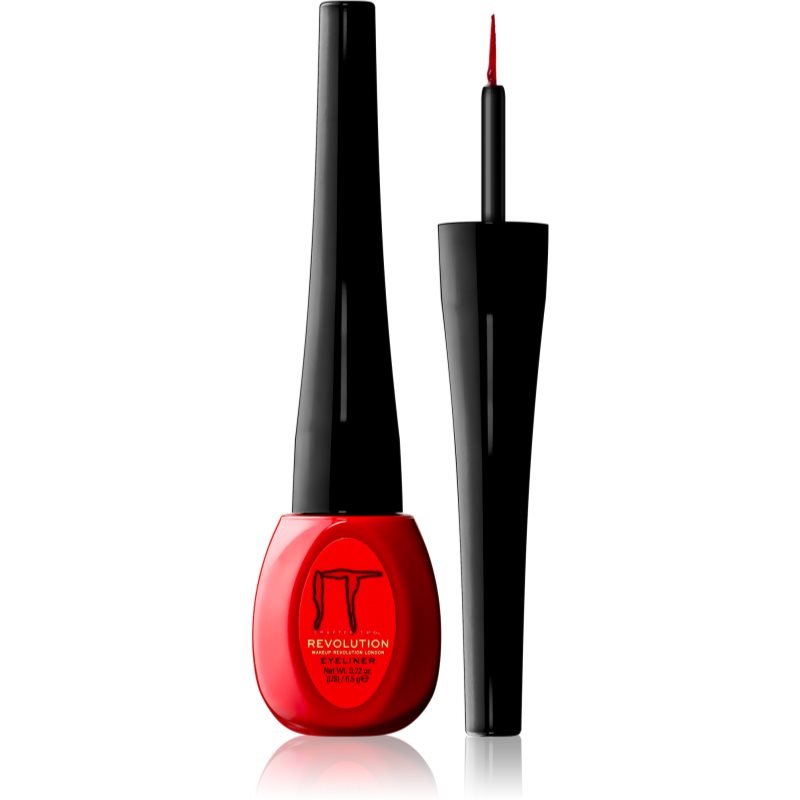 Makeup Revolution X IT течни очни линии цвят Beep Beep Richie (Red) 6,5 гр.