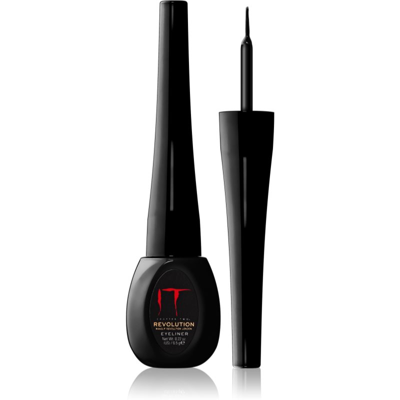 Makeup Revolution X IT Flüssige Eyeliner Farbton Aren't You Going To Say Hello (Black) 6,5 g