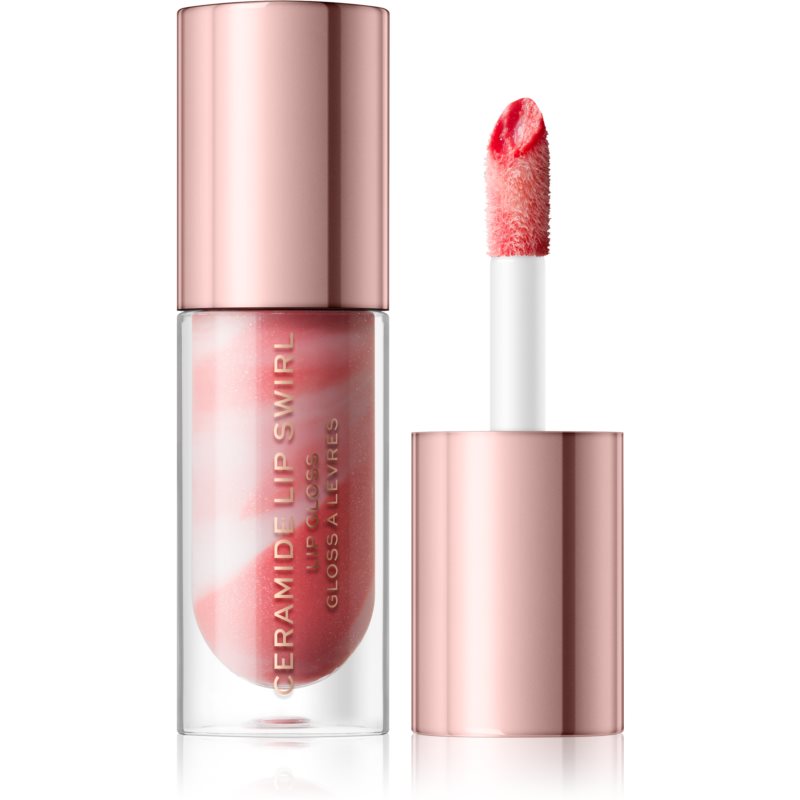 Makeup Revolution Festive Allure блиск для губ з блискітками відтінок Glitz Nude 4,5 мл