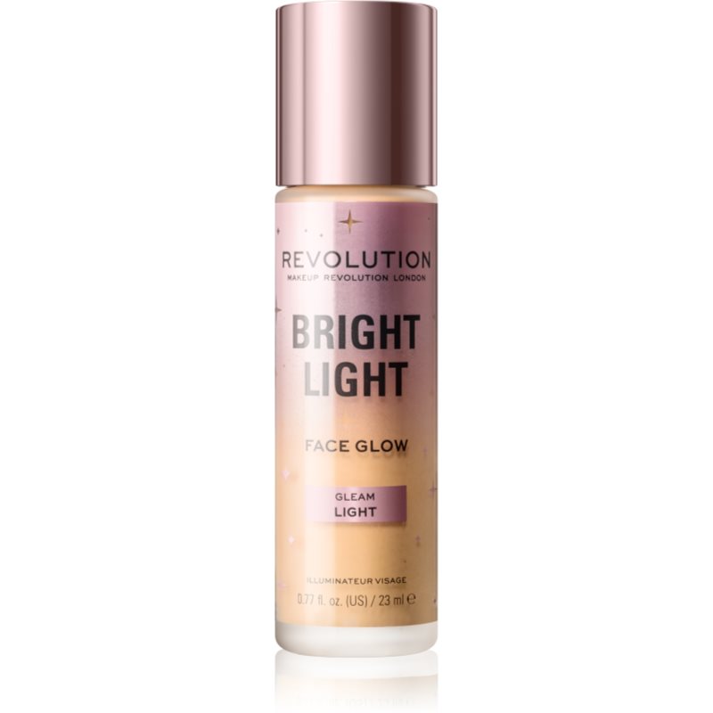 Makeup Revolution Bright Light роз'яснюючий тонуючий флюїд відтінок Gleam Light 23 мл