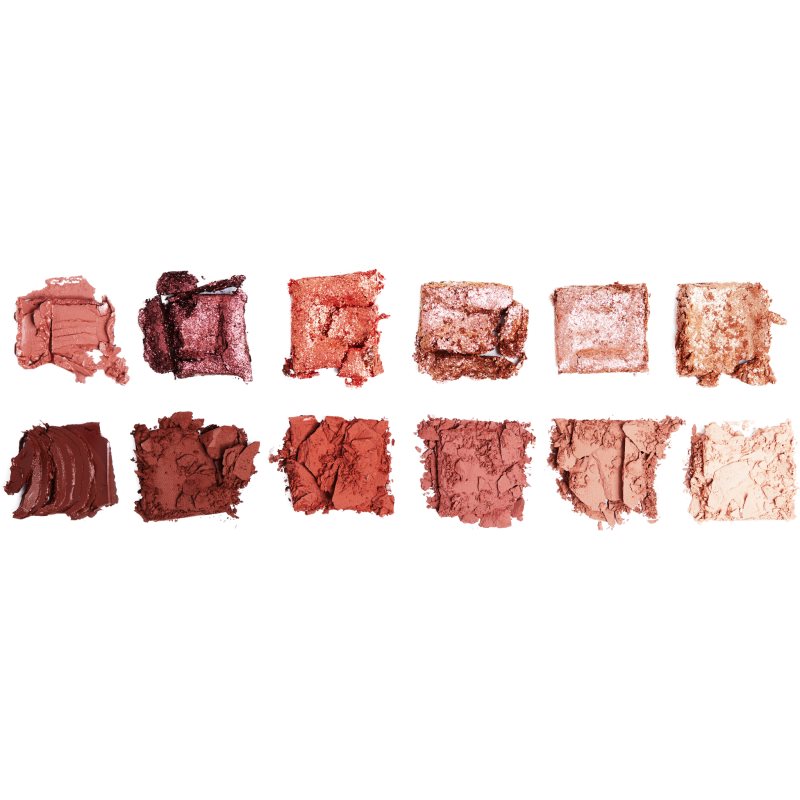 Makeup Revolution The Icon Palette Lidschattenpalette Farbton The True Icon Bronze Palette 12x0.7 g