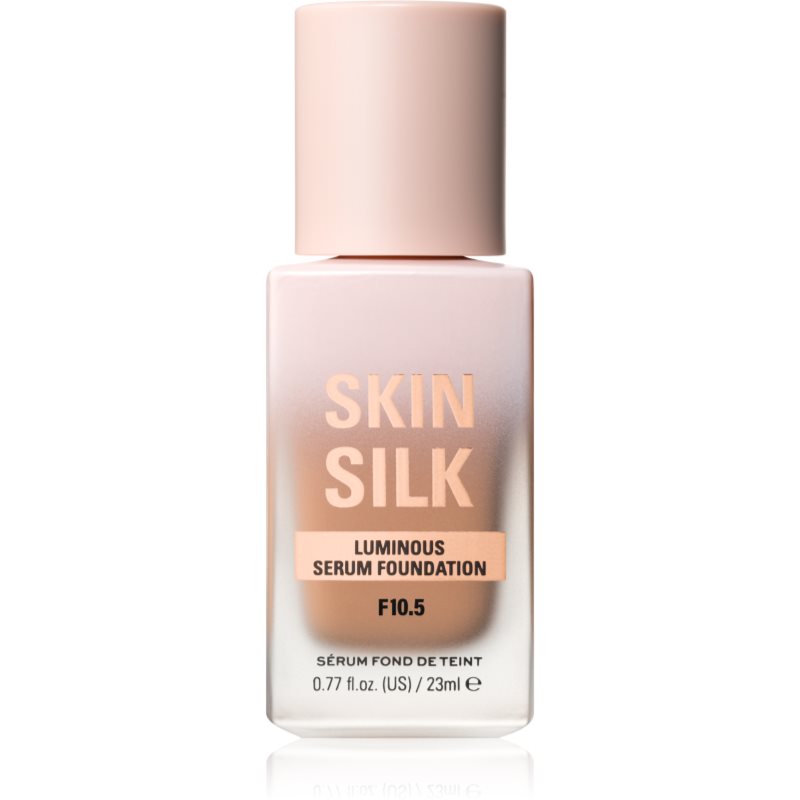 Makeup Revolution Skin Silk Serum Foundation Leichtes Make-up mit aufhellender Wirkung Farbton F10.5 23 ml