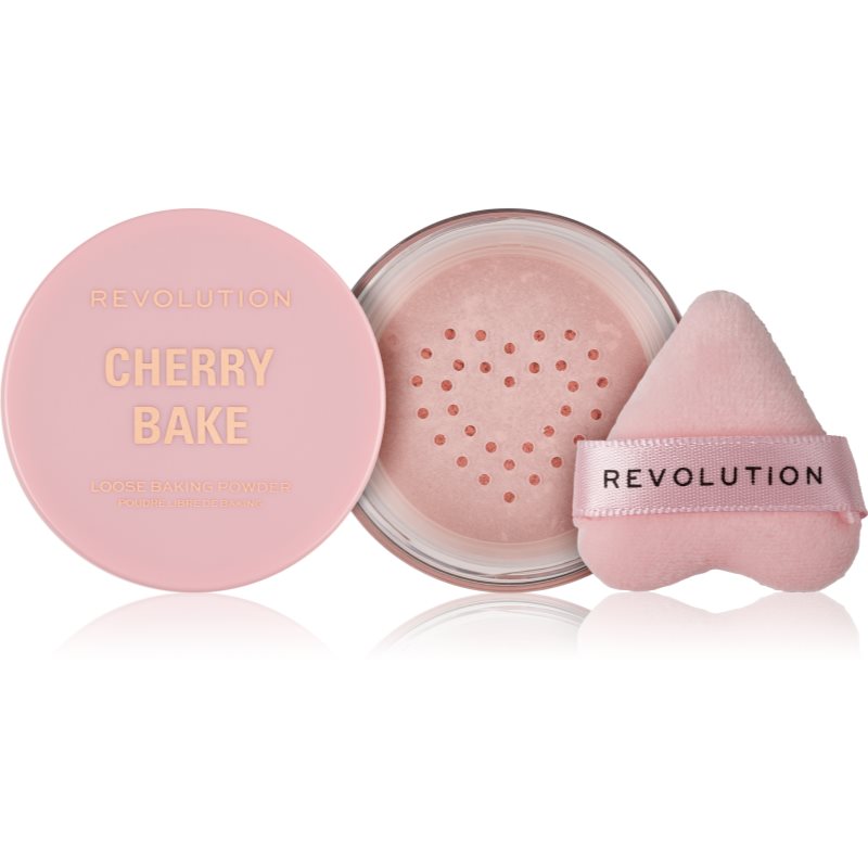 Makeup Revolution Y2k Cherry Bake poudre libre matifiante 3.2 g female