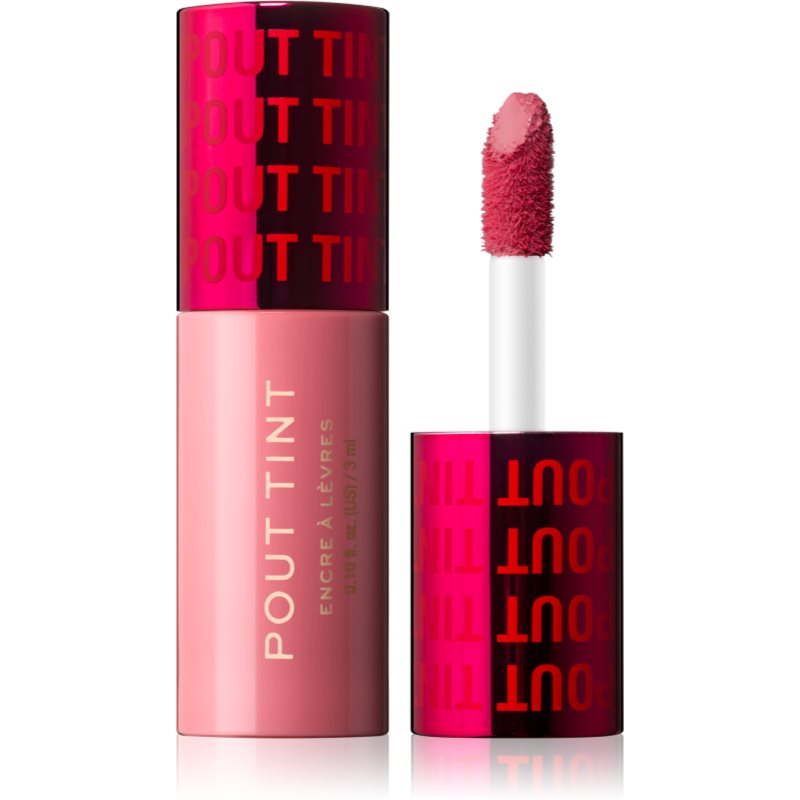 Makeup Revolution Pout Tint sijaj za ustnice z vlažilnim učinkom odtenek Sweet Pink 3 ml