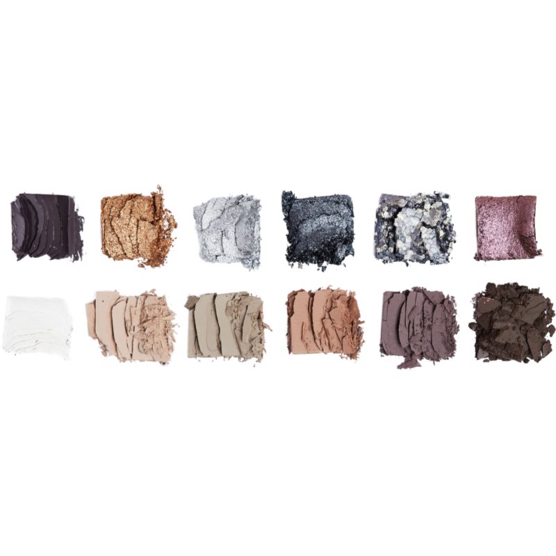 Makeup Revolution The Icon Palette Lidschattenpalette Farbton The Smokey Icon Grunge Palette 12x0.7 g