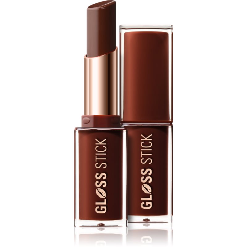 Revolution Pout Lip Gloss Stick hydratačný lesklý rúž odtieň Chocolate Ganache 3 g