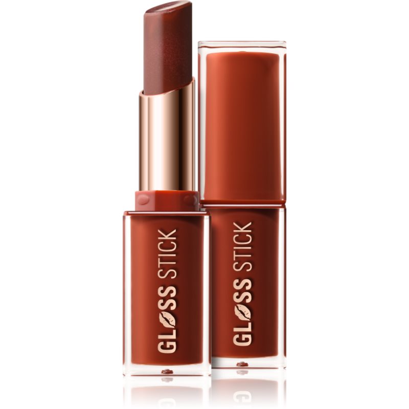 Revolution Pout Lip Gloss Stick hydratačný lesklý rúž odtieň Shimmer Toasted Caramel 3 g