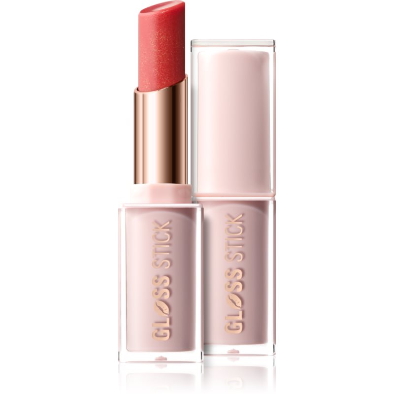 Revolution Pout Lip Gloss Stick hydratačný lesklý rúž odtieň Shimmer Sugar Cookie Pink 3 g