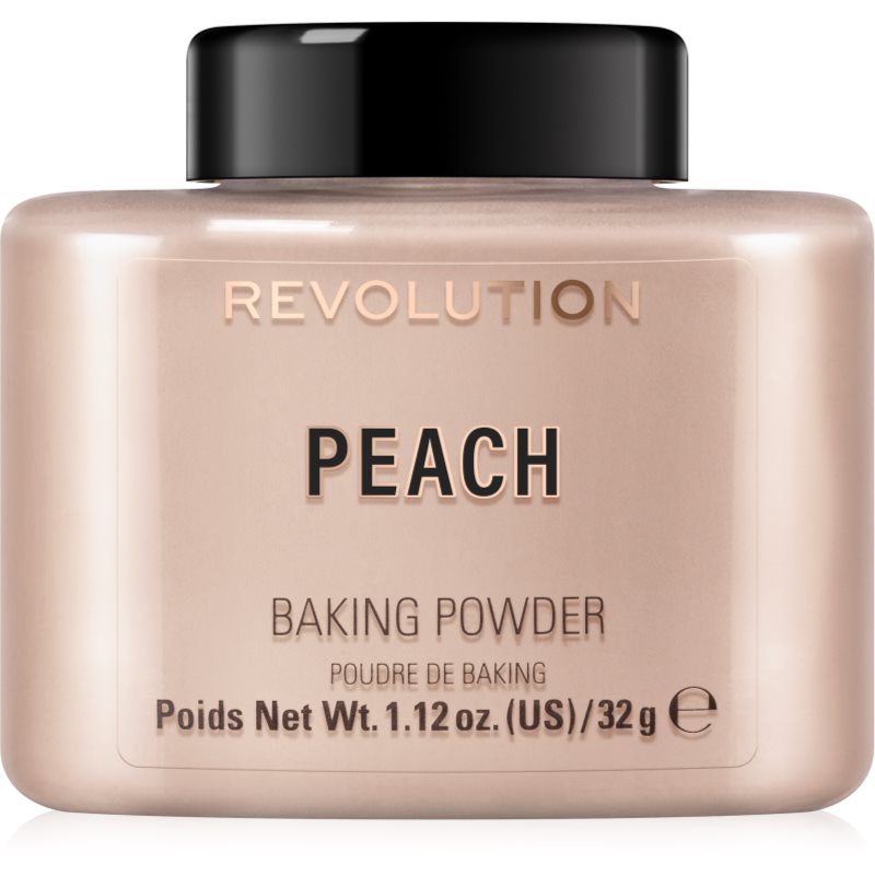 Makeup Revolution Baking Powder poudre libre teinte Peach 32 g female