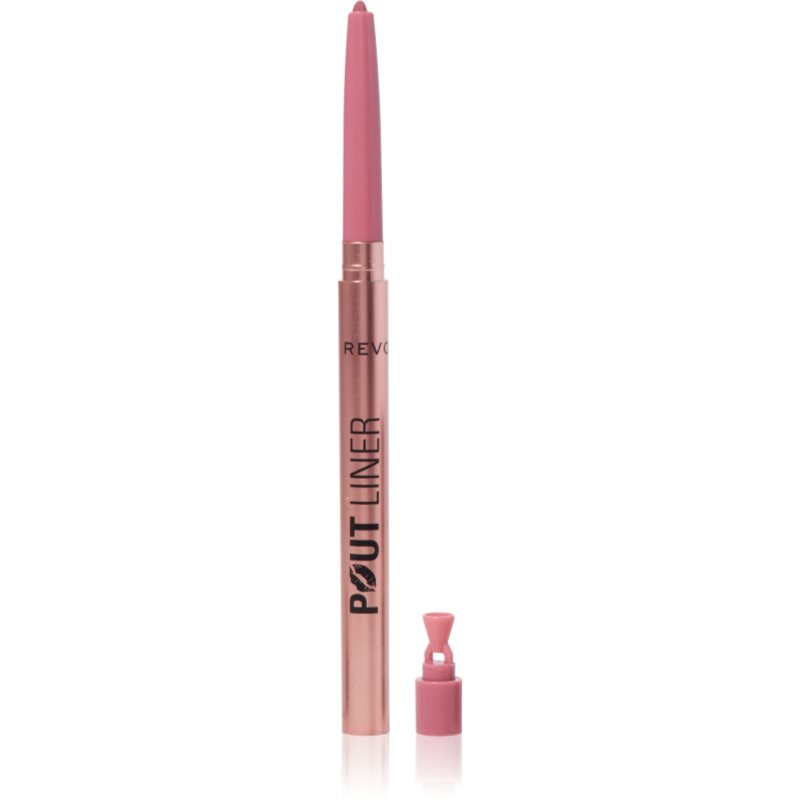 Makeup Revolution Pout Liner tužka na rty pro zvětšení objemu odstín Kiss Baby Pink 0.2 g