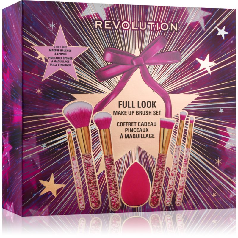 Makeup Revolution Xmas 2025 Full Look vánoční dárková sada na obličej