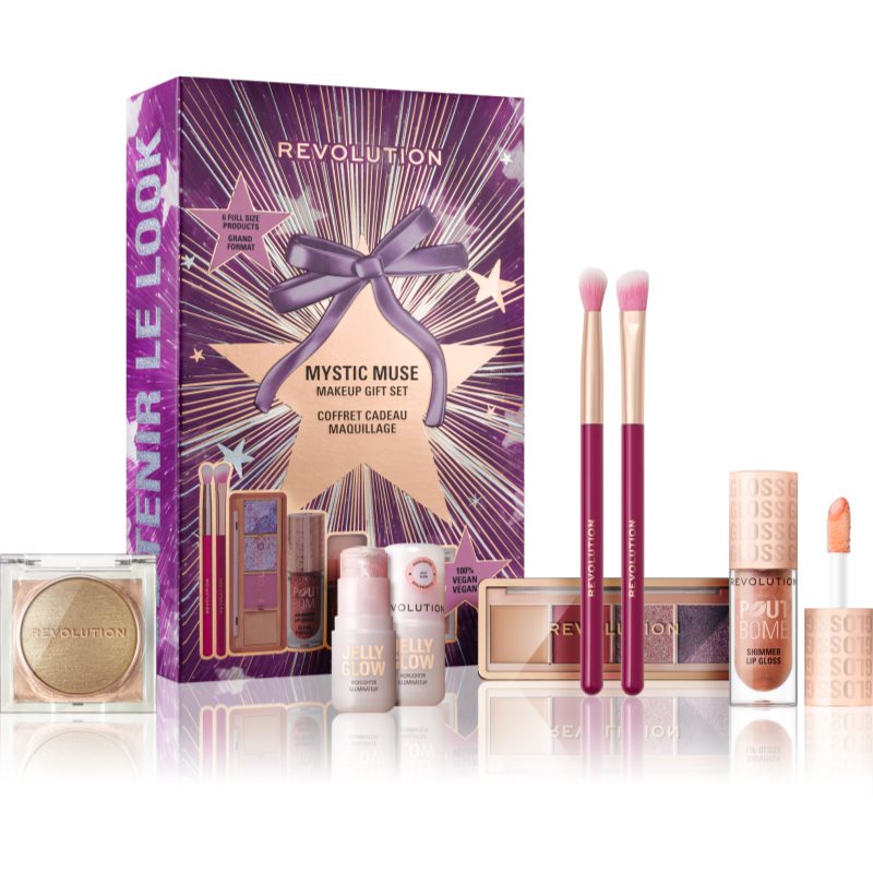 Makeup Revolution Xmas 2025 Mystic Muse vánoční dárková sada na obličej