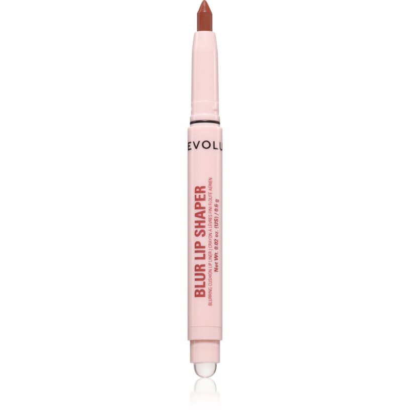 Revolution Blur Lip Shaper Lipliner og læbeblyant med applikator Skygge Stormy Plum 0.6 g