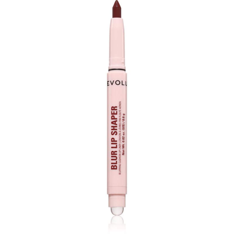 Revolution Blur Lip Shaper Huulepliiats aplikaatoriga varjund Dusky Fawn 0.6 g