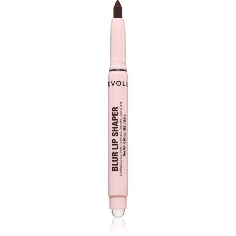 Revolution Blur Lip Shaper Lūpu kontūrzīmulis ar aplikatoru (tonis) Petal Haze 0.6 g