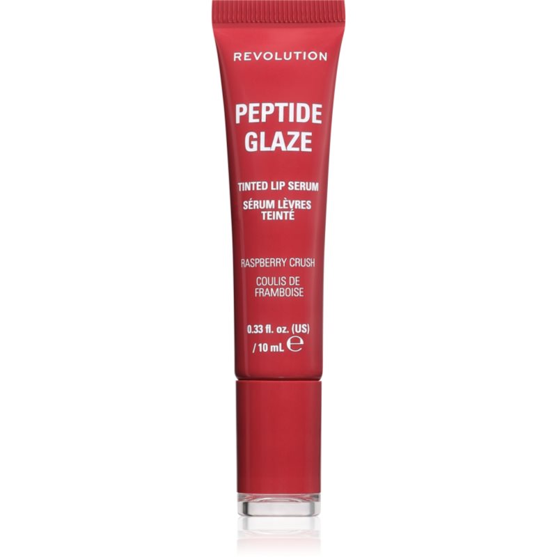 Revolution Peptide Glaze Tinted Lip Serum Tasandav huuleseerum varjund Raspberry Crush 1 tk