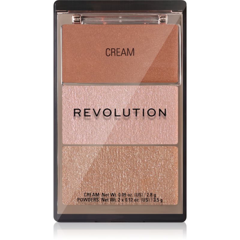 Revolution Highlight Icon Palette Esiletõstev palett varjund Molten Bronze 1 tk