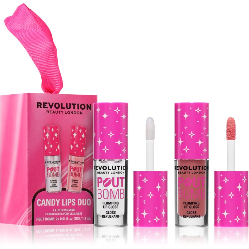 Revolution Candy Lips Duo Dāvanu komplekts lūpām sievietēm 1 ml