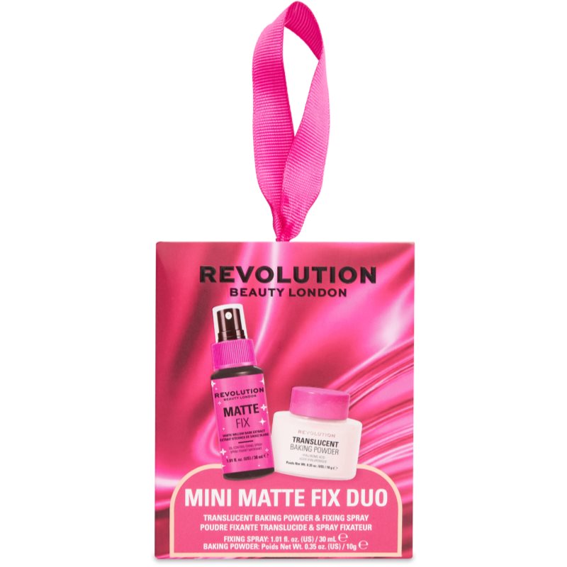 Revolution Mini Matte Fix Duo Coffret cadeau visage pour femme 1 pcs - vue 4