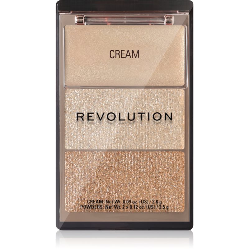 Revolution Golden Glam Duo Coffret cadeau pour femme 1 pcs