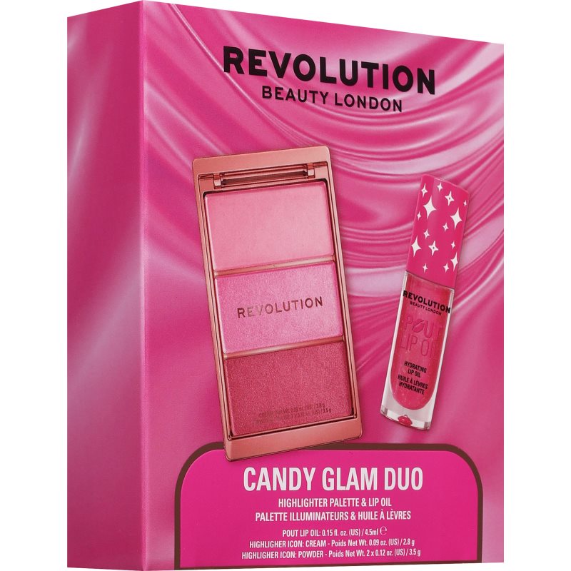 Revolution Candy Glam Duo подаръчен комплект за жени 1 бр.
