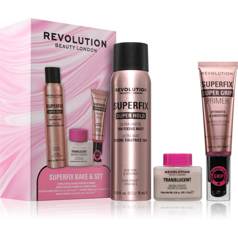 Revolution Superfix Bake Set Dāvanu komplekts sejai 1 gab.