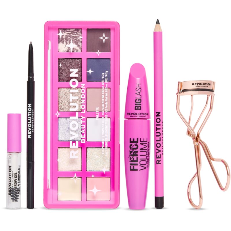 Revolution Smokey Eye Edit Coffret cadeau pour les yeux et les sourcils pour femme 1 pcs - vue 2