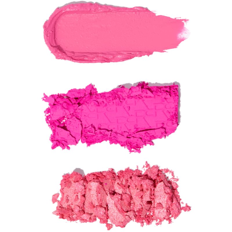 Thumbnail - Makeup Revolution Blush Icon Palette Rouge Palette Farbton Hot Pink Flag 9.8 g