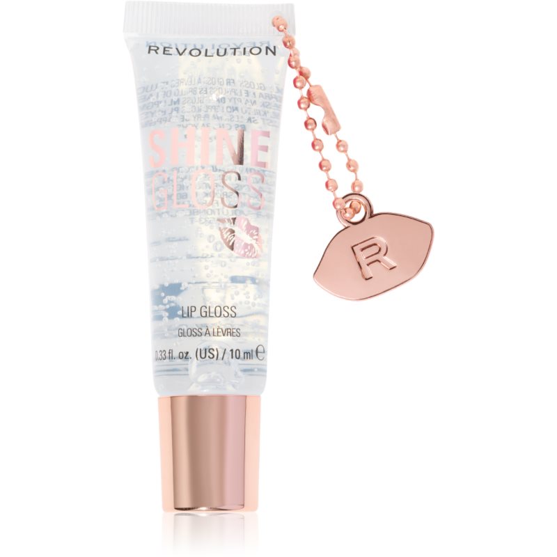 Revolution Shine Gloss lesk na pery odtieň Clear Sugar 10 ml