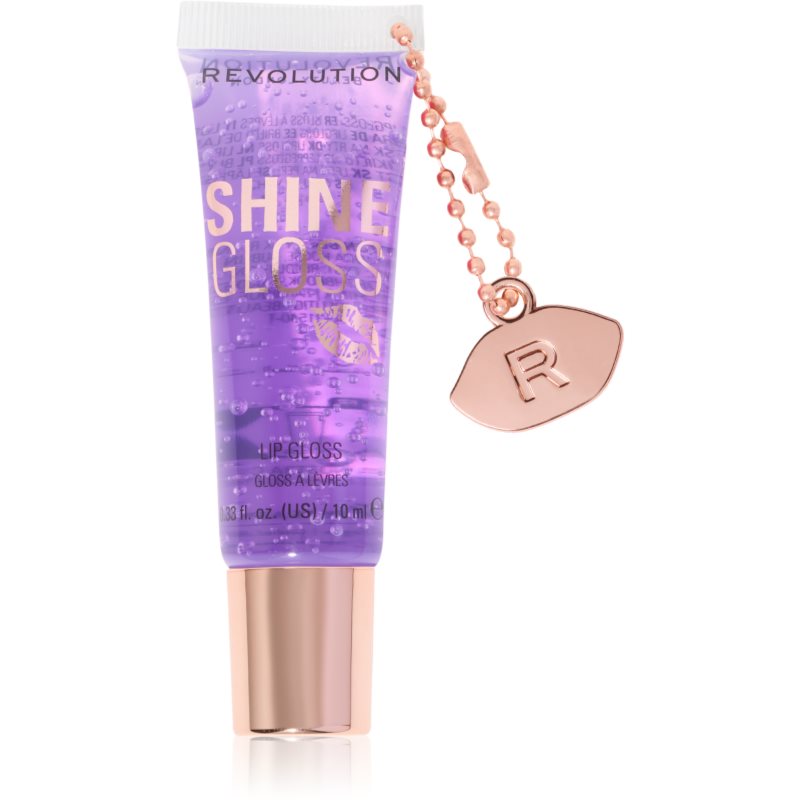 Revolution Shine Gloss lesk na pery odtieň Purple Gummy 10 ml