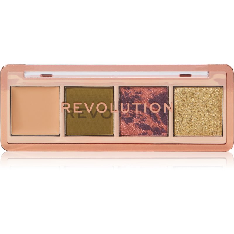 Makeup Revolution Icon Edit Lidschattenpalette Farbton The Eternal Green Palette 2.8 g