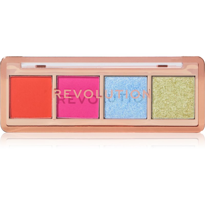 Makeup Revolution Icon Edit Lidschattenpalette Farbton The Vibrant Brights Palette 2.8 g