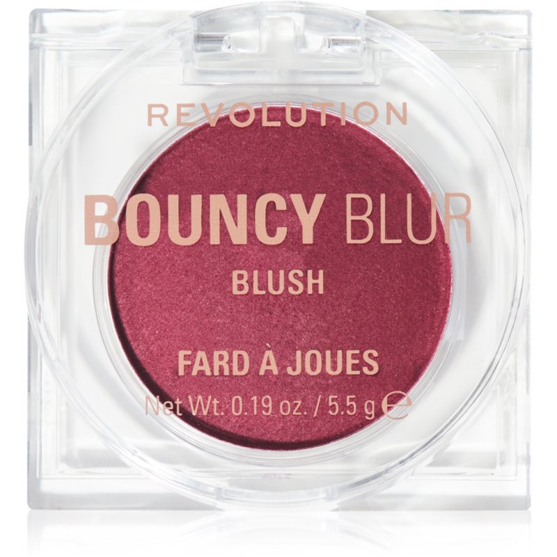 Revolution Bouncy Blur rozjasňujúca lícenka odtieň Bouncy Berry 5.5 g