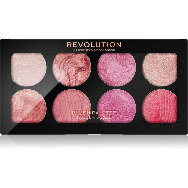 Makeup Revolution Blush skaistalų paletė atspalvis Blush Queen 13 g