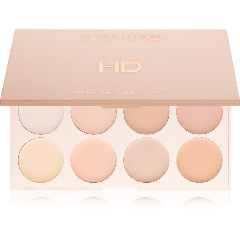 

Makeup Revolution Pro HD Camouflage палетка коректорів відтінок Light