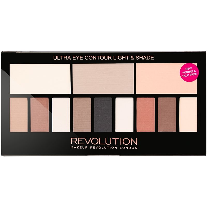 

Makeup Revolution Ultra Eye Contour контурна палетка для очей відтінок Light & Shade