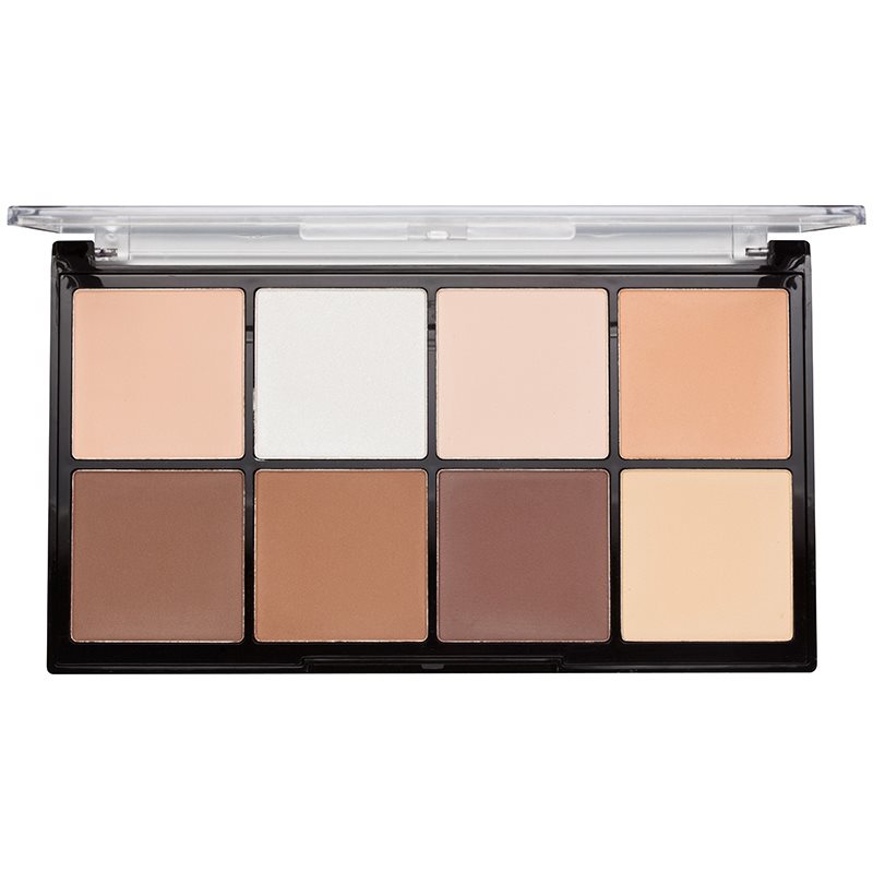 

Makeup Revolution Ultra Pro HD Light Medium палетка для контурів обличчя пудрова