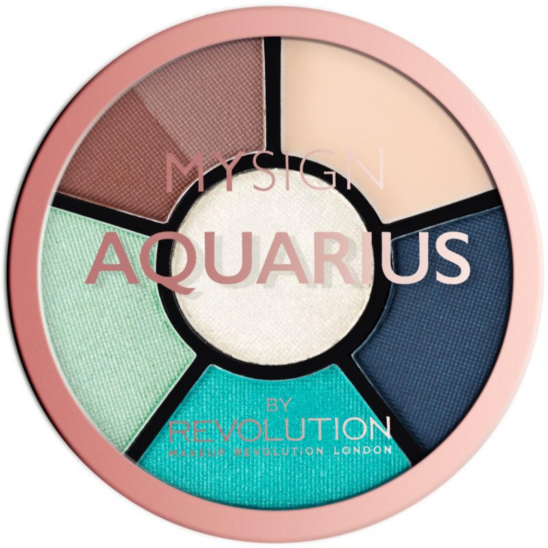

Makeup Revolution My Sign палетка для макіяжу очей відтінок Aquarius