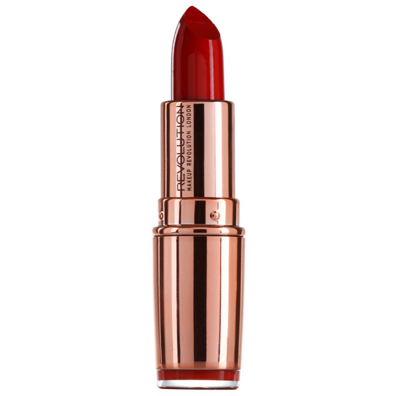

Makeup Revolution Rose Gold зволожуюча помада відтінок Red Carpet