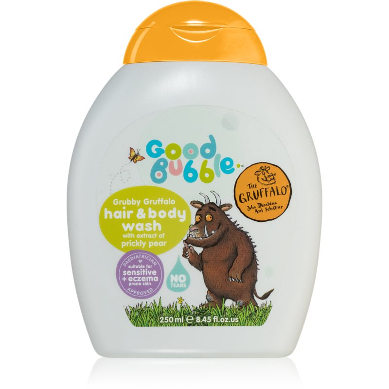 Good Bubble Gruffalo Hair and Body Wash umývacia emulzia a šampón pre deti 250 ml