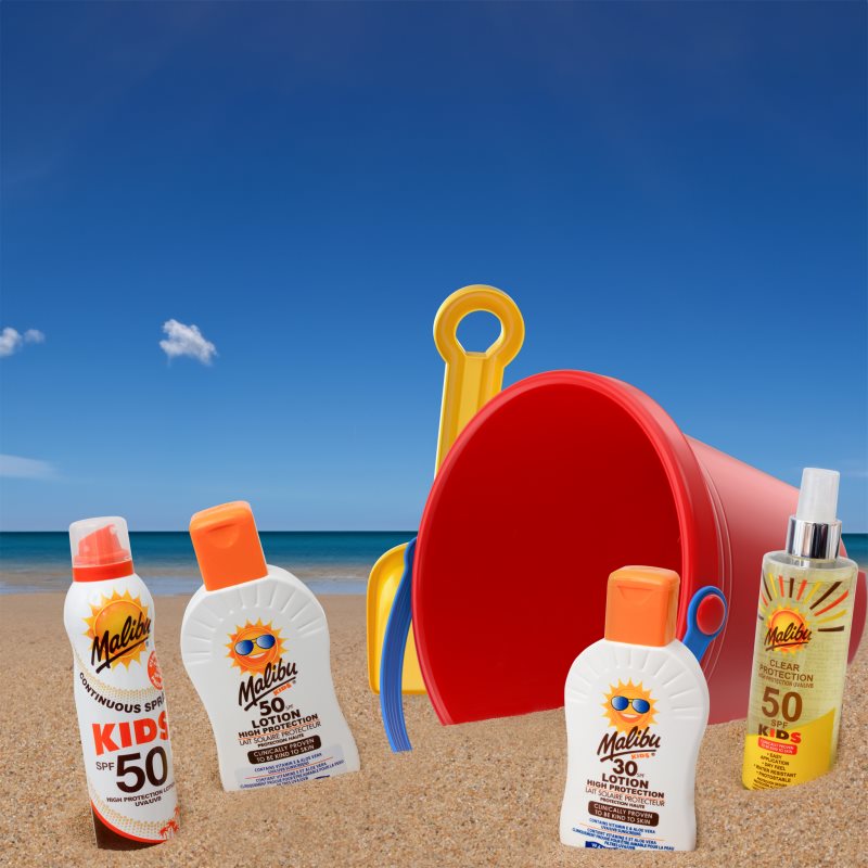 Malibu Continuous Spray opaľovací krém SPF 50 175 ml
