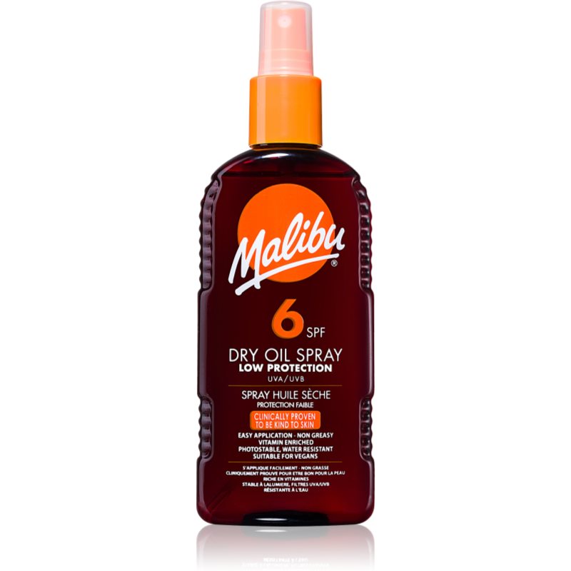 E-shop Malibu Dry Oil Spray suchý olej SPF 6 200 ml