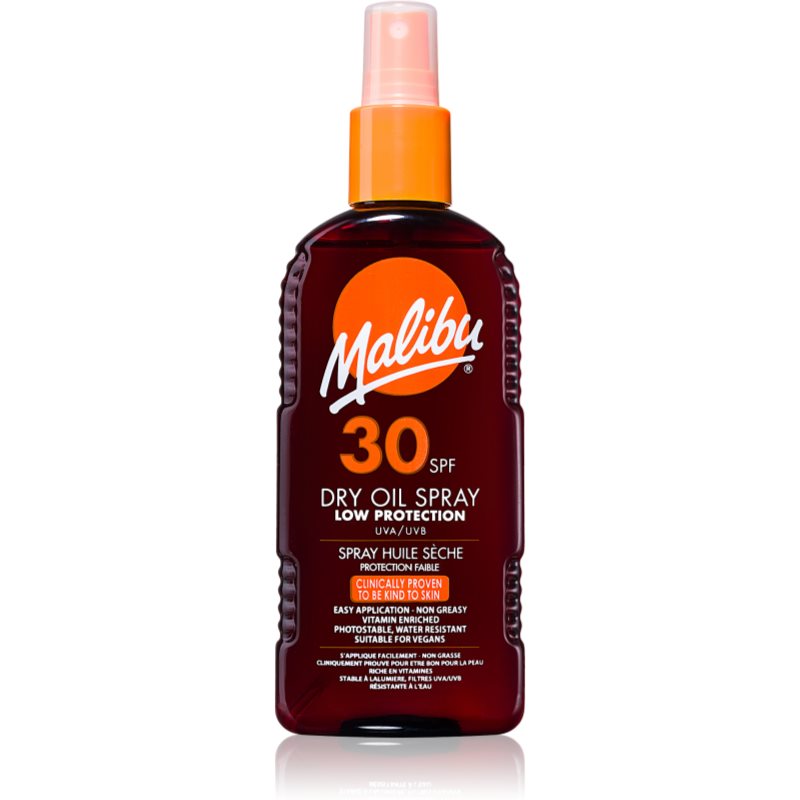 E-shop Malibu Dry Oil Spray olej na opalování SPF 30 200 ml