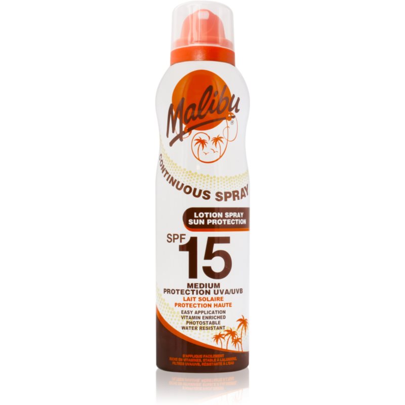 E-shop Malibu Continuous Spray ochranný sprej SPF 15 175 ml