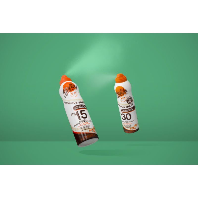 Malibu Continuous Spray ochranný sprej SPF 15 175 ml