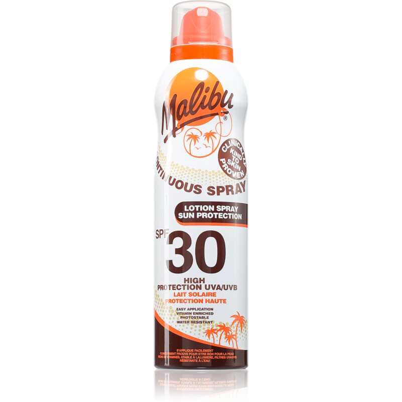 E-shop Malibu Continuous Spray opalovací sprej SPF 30 175 ml