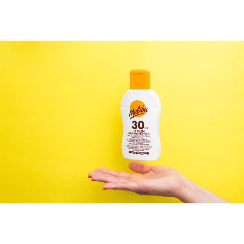 Malibu Lotion High Protection ochranné mléko SPF 30 200 ml (obrázek 4)
