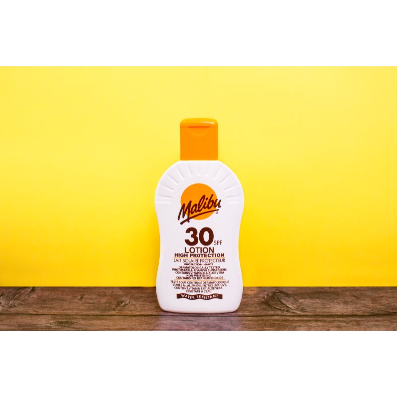 Malibu Lotion High Protection ochranné mléko SPF 30 200 ml (obrázek 5)